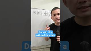 How to find the domain of a rational function @bprpmathbasics