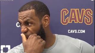 Lebron James Talks About Chris Paul, His Shimmy Move On Stephen Curry, And Game 6 52518