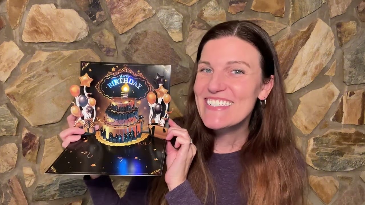 Blowable Candle Birthday Card Review 🎶🕯️