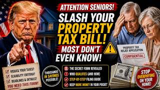 The 1 Form That Cuts Your Property Tax Bill — 92% of Senior Homeowners Have Never Filed It