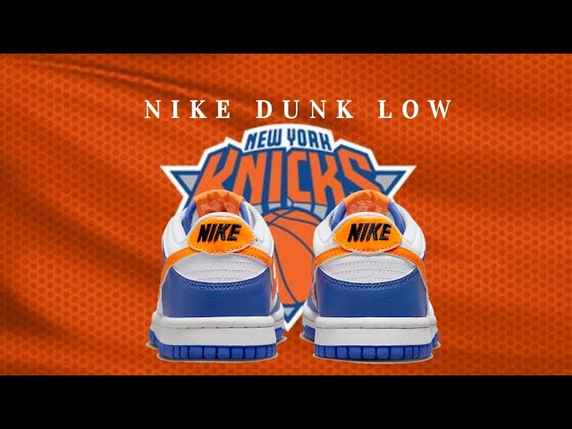 NBA 75th Anniversary ' Nike Dunk Low Retro EMB Knicks unboxing and On feet  Review 