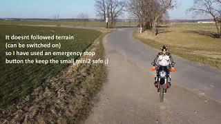 DJI MINI2 & Litchi app - Follow me (GPS tracking) test on motorcycle. screenshot 5