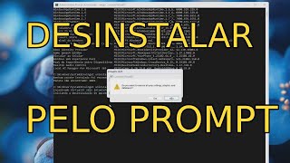 Como desinstalar programas do Windows pelo terminal de comando @TechBrunaTutoriais