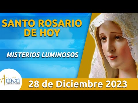 Santo Rosario de Hoy Jueves 28 Diciembre 2023  l Padre Carlos Yepes 