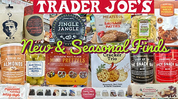 🎄TRADER JOE’S 2023 NEW HOLIDAY ARRIVALS + MYSTERY BAGS + GROCERY HAULS & THANKSGIVING 🍽️