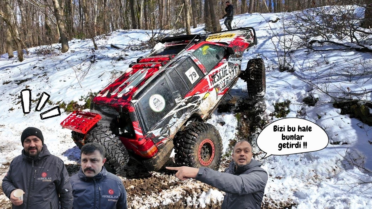 GRANDCHEROKEE - 2JZ PATROL - PAJERO - HILUX- RANGER BİR GÜNDE DÖRT MEVSİM OFFROAD #akıncılarextreme