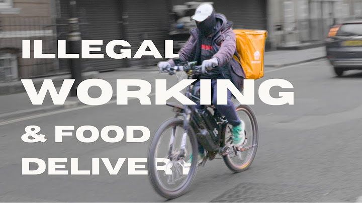 How food delivery companies hire illegal workers (and how to stop it)