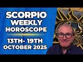♏ Scorpio Weekly Horoscope | Oct 13 - 19, 2025 | Patrick Arundell Astrology