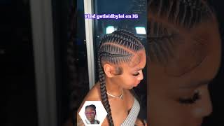 Beautiful Bold Stitch braids #exolore #braids #short #shorts