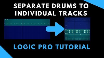 Separate Drums To Individual Tracks In Logic Pro