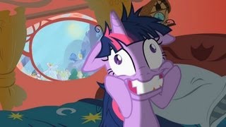Twilight Sparkle - Clock is ticking, Twilight. Clock... is... ticking!