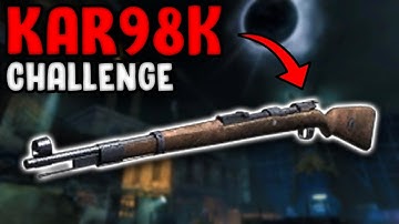 The TERRIBLE Kar98K Challenge in World at War...