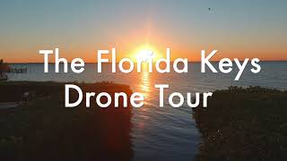 Relaxing HourLong Drone Flight Over the Breathtaking Florida Keys