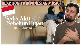 Why is this so emotional?! 😭💔 REACTION TO INDONESIAN MUSIC : Idgitaf - Sedia Aku Sebelum Hujan