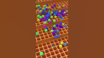 Spike Ball Grid Steps Drop #ball #spike #satisfying #3danimation #knightcube #asmrsounds