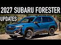 2027 Subaru Forester Wilderness Hybrid.. What's New