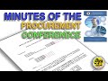 MINUTES OF THE PROCUREMENT CONFERENCE | BARANGAY ACCOUNTING | BARANGAY ACCOUNTING