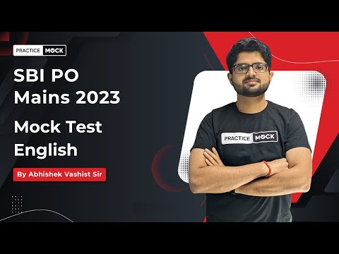 SBI PO Mains 2023 Mock Test 
