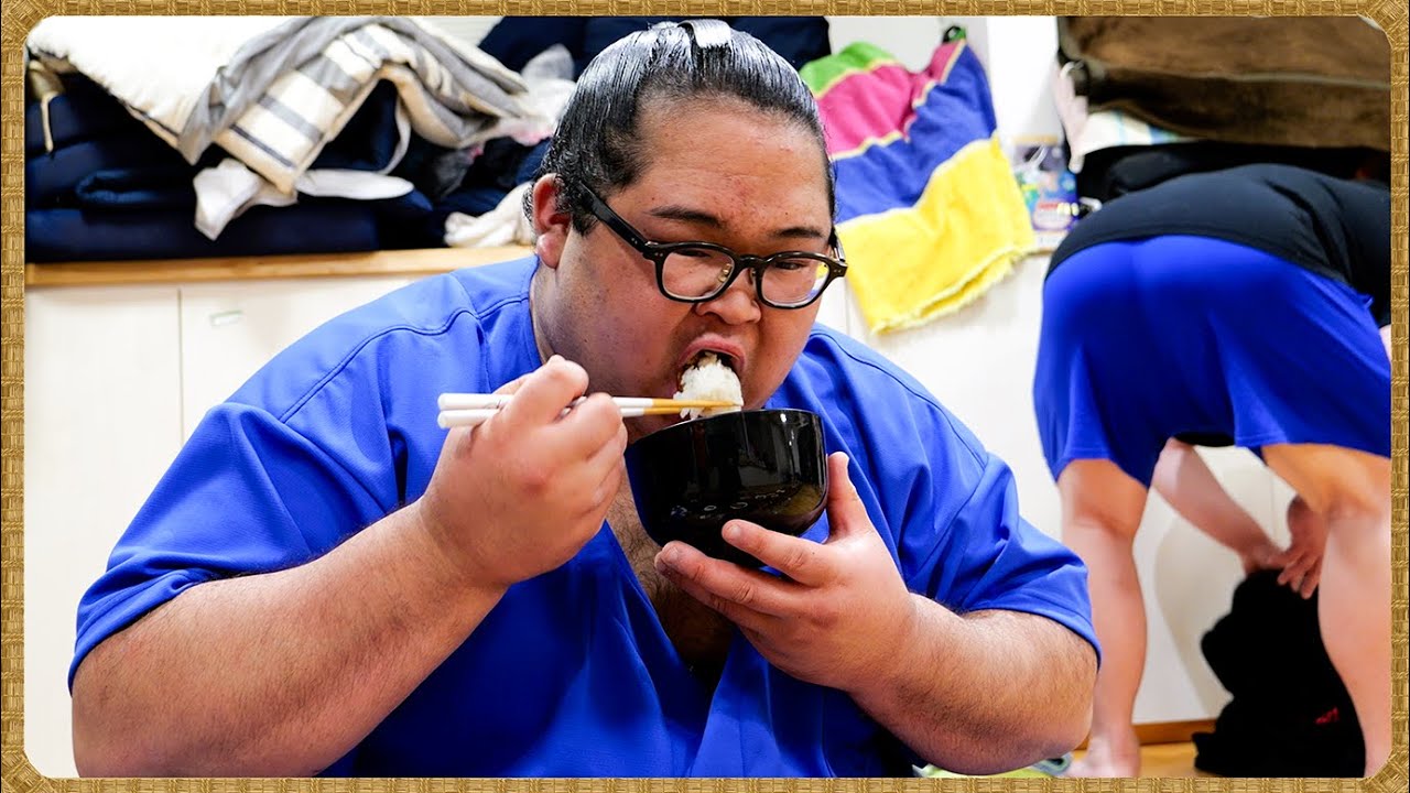 【相撲飯】ウインナーポテトフライ・餃子・オムそば・醤油ちゃんこ鍋 ／  🍚『ちゃんこ番：颯雅・月岡・恵雅』