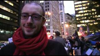 #OccupyWallStreet (Day 41) RUDY "Why I'm Here in Zuccotti Park" 10/28/11