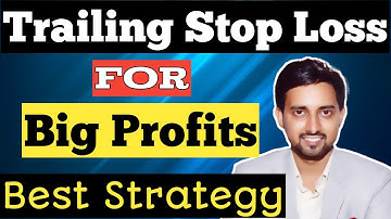TRAILING STOP LOSS | What is trailing stop loss? | Benefits of trailing stop loss | Options Guide