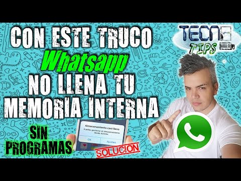 Video: ¿Cómo muevo los medios de WhatsApp al almacenamiento interno?