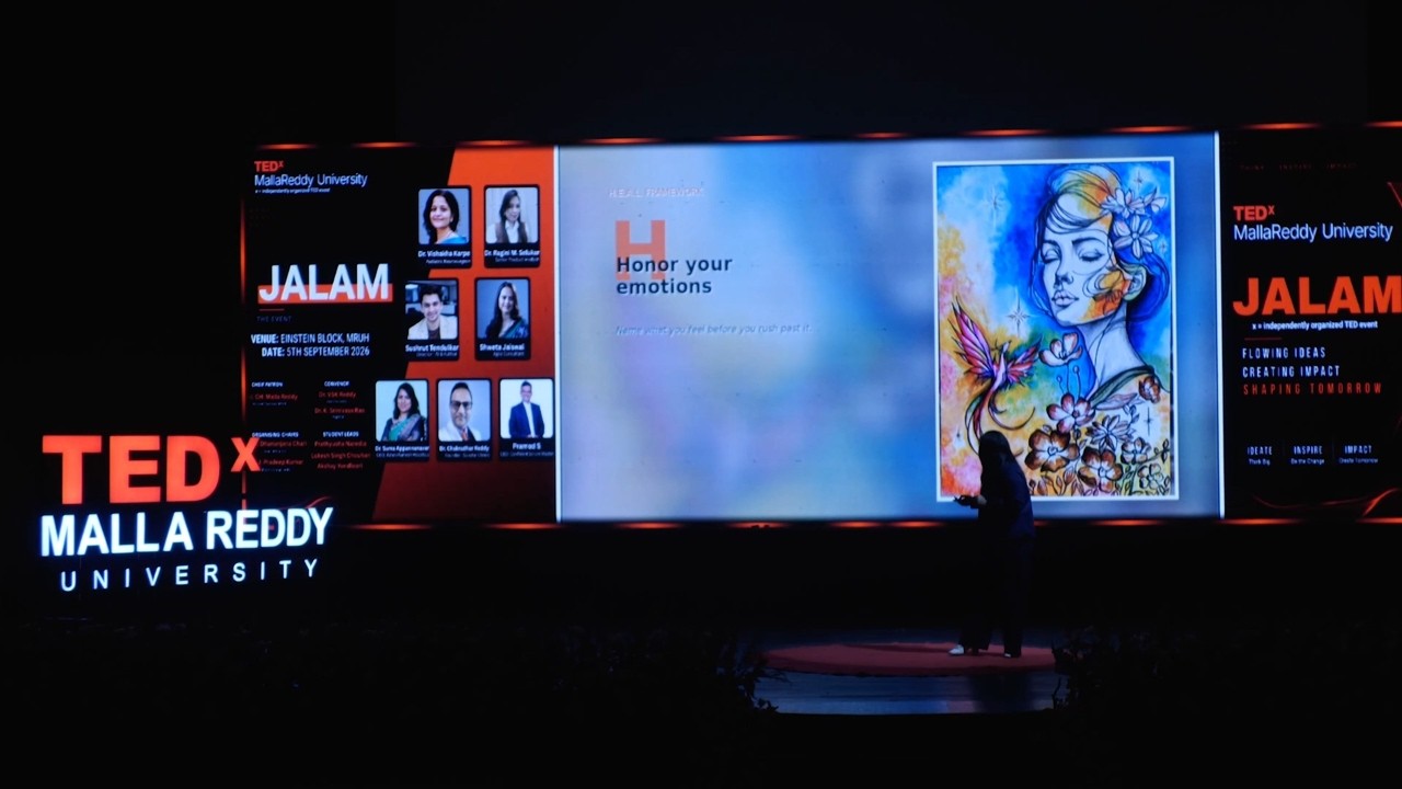 "Jalam: The Story We Paint" | Dr. Ragini M. Selukar | TEDxMalla Reddy University