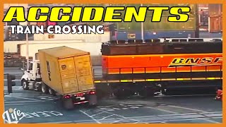 Unbelievable TRAIN CROSSING FAILS Caught on Camera by Lifessence 354 views 2 years ago 8 minutes, 6 seconds