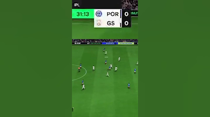 Gol de Nico Williams (POR 1 - 0 GS) | #ligasimuladaeafc de #Twitch