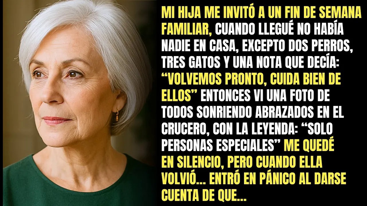 Mi Hija Me Invitó Para Un Fin De Semana En Familia, Pero Me Dejó Cuidando A Los Pets Mientras Ella.