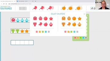 Using Virtual Five and Ten Frames for Addition **link below!**