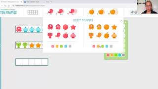 Using Virtual Five and Ten Frames for Addition **link below!**