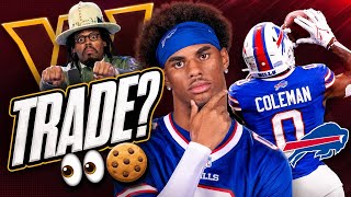 👀 Keon Coleman to the Commanders? Should WSH Pursue Bills WR?