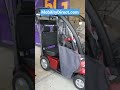AWESOME! Using A Mobility Scooter In A Rain Storm!