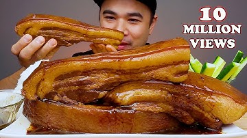 BRAISED PORK BELLY | Mukbang Asmr | ALFIE EATS