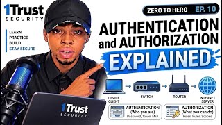 Authentication vs Authorization Explained | Cybersecurity Zero to Hero — Episode 10