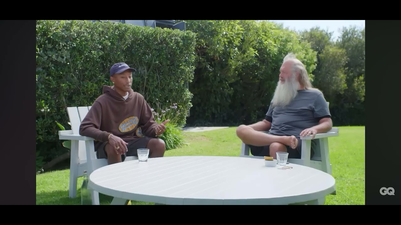 Pharrell interview with Rick Rubin on GQ 