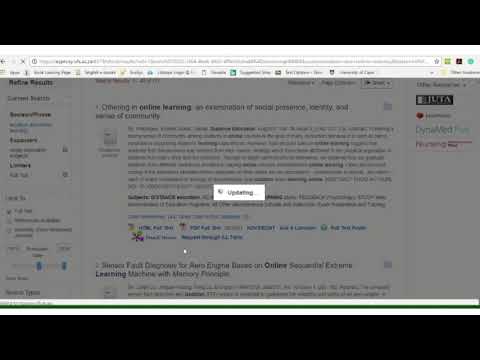 Academic Search Ultimate tutorial