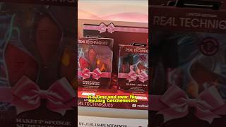 GESCHENKSETS 🎁 von REAL TECHNIQUES #limitededition #geschenkideen #drogerie #holidayswithyoutube