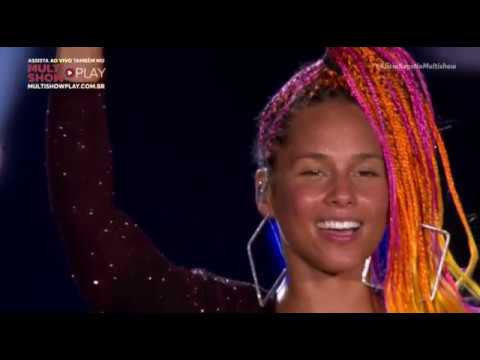 Alicia Keys - No One, Empire State of mind (Live From Rock In Rio Brazil)
