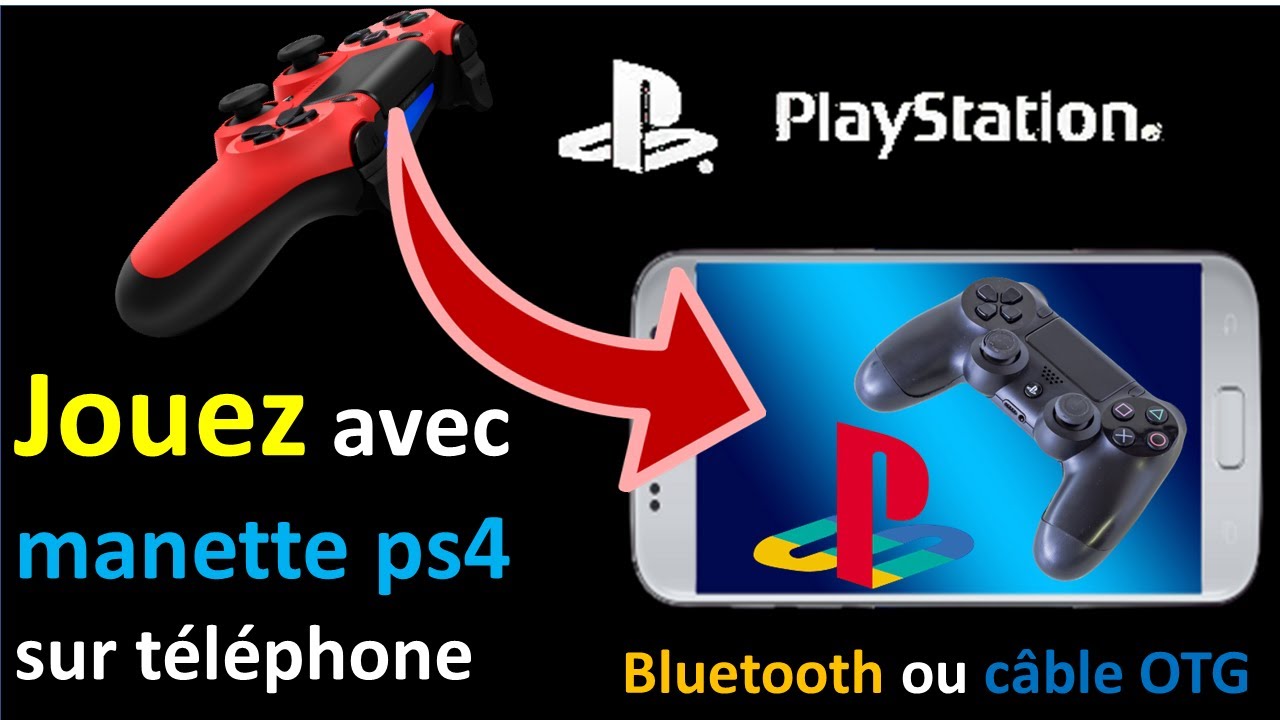 Jukuren : Comment brancher une manette PS4 sur un téléphone ?