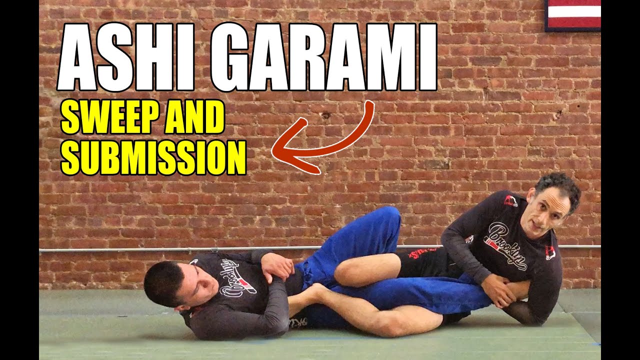 Ashi Garami Sweep and Achilles Lock (No Gi BJJ) YouTube