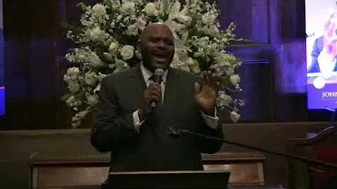 Ruben Studdard at John Lewis Memorial Service in S...
