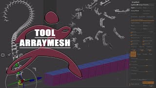 【ZBrush 2022】【memo】tool：ArrayMesh