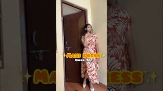 👗🛒Maxi Dress from Ajio under Rs.300🛍️✨#trending #styling #shorts #ytshorts #western #ootd #dress