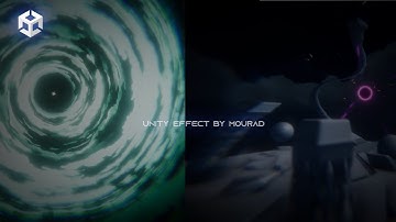 VFX Anime Thunder & Black Hole Combo Made in Unity