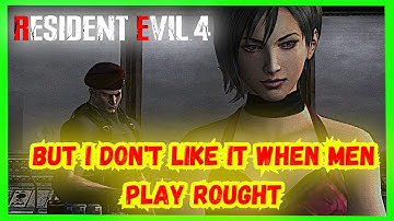 Resident Evil 4 Original - Separate Ways: Jack Krauser vs Ada Wong Boss Fight (4K 60FPS)