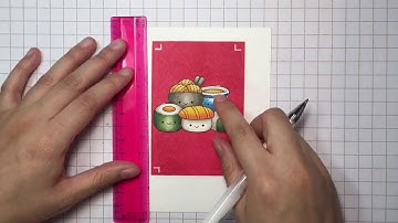 Clearly Besotted Peckish Plushies Colouring Tutorial