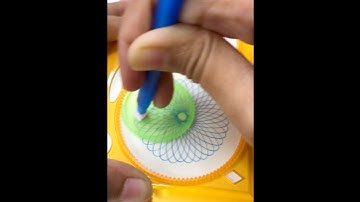 Satisfying art asmr #relaxart #artandcraft #art #spiroart #satisfyingart #spirograph #reels #relax