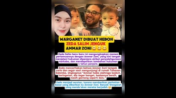 Heboh Zeda Salim Jenguk Ammar Zoni